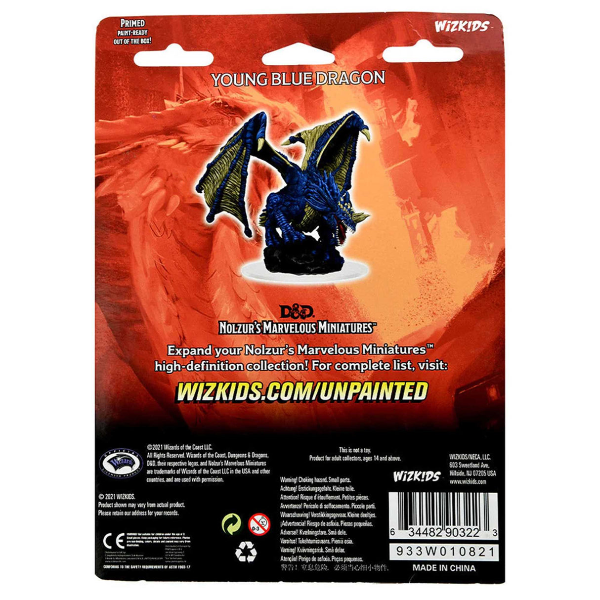 D&D Nolzur's Marvelous Miniatures: Young Blue Dragon