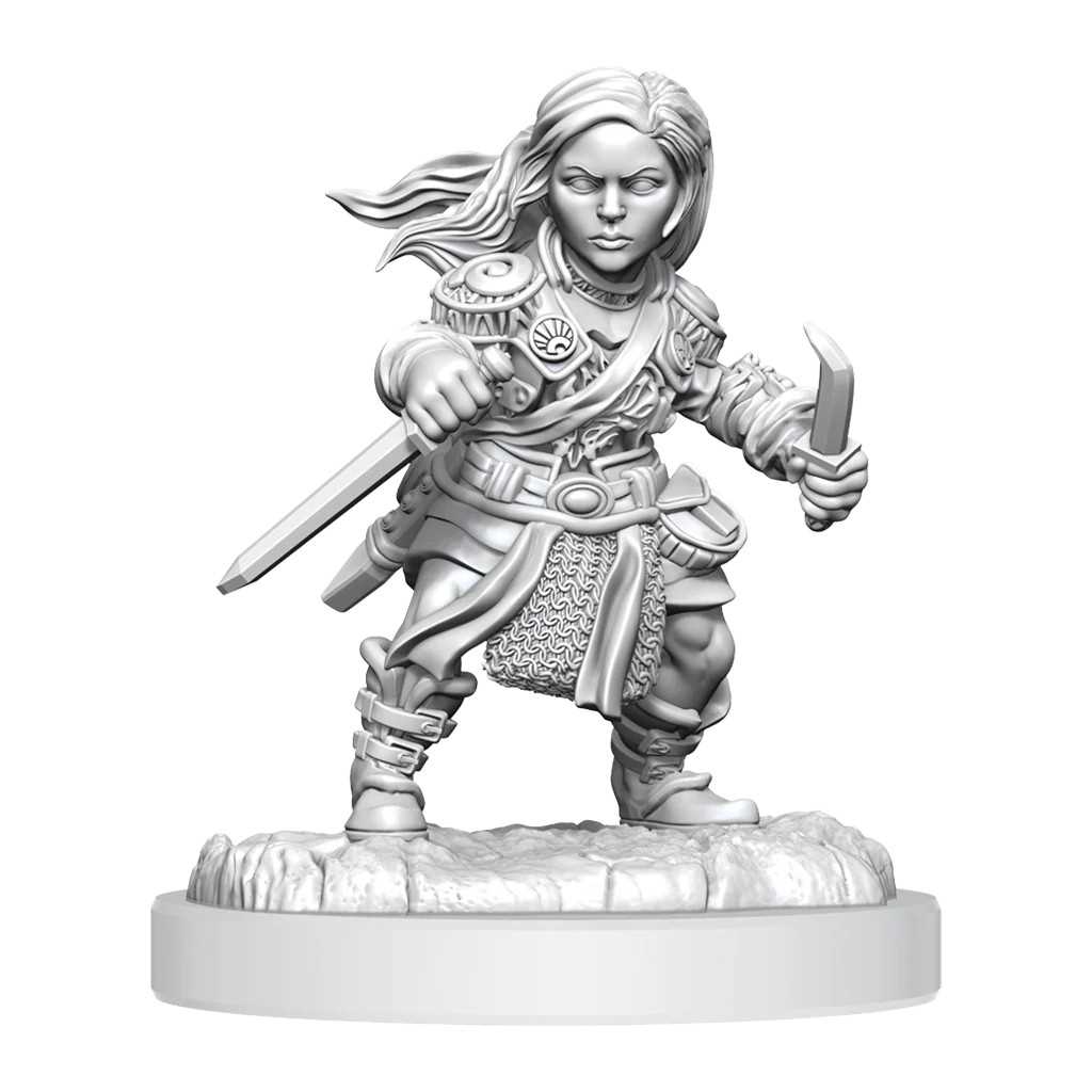 D&D Nolzur's Marvelous Unpainted Miniatures: Halfling Rogue Female