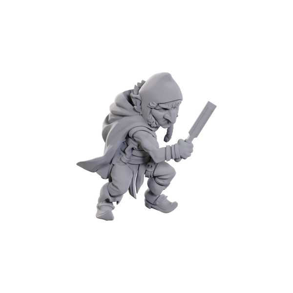 Critical Role Unpainted Miniatures: Chetney Pock O'Pea & Werewolf