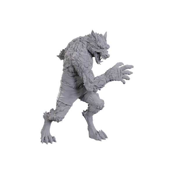 Critical Role Unpainted Miniatures: Chetney Pock O'Pea & Werewolf