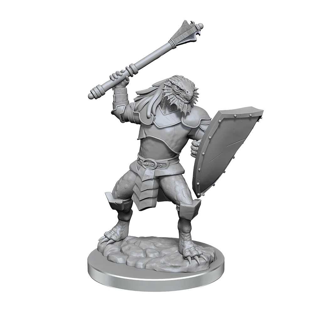 D&D Nolzur's Marvelous Unpainted Miniatures: Dragonborn Clerics