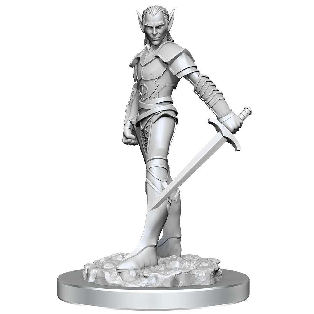 D&D Nolzur's Marvelous Unpainted Miniatures: Drow Fighters