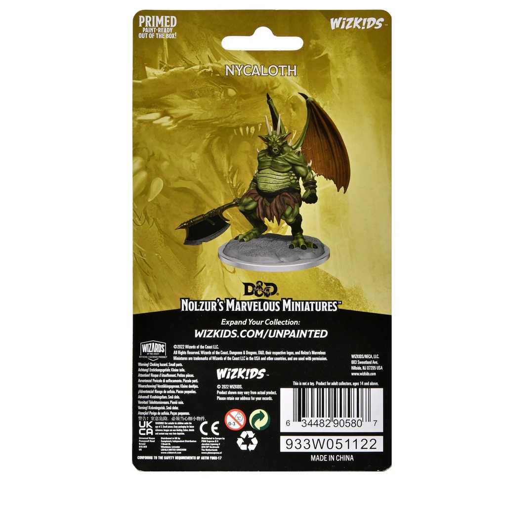 D&D Nolzur's Marvelous Unpainted Miniatures: Nycaloth