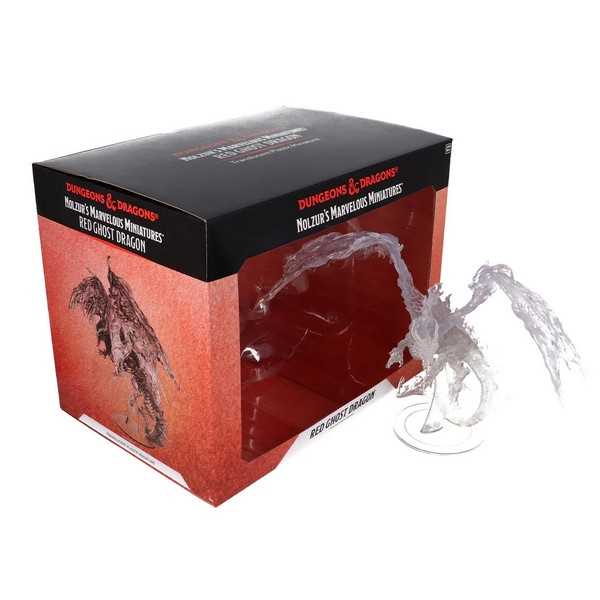 D&D Icons of the Realms: Red Ghost Dragon Boxed Miniature