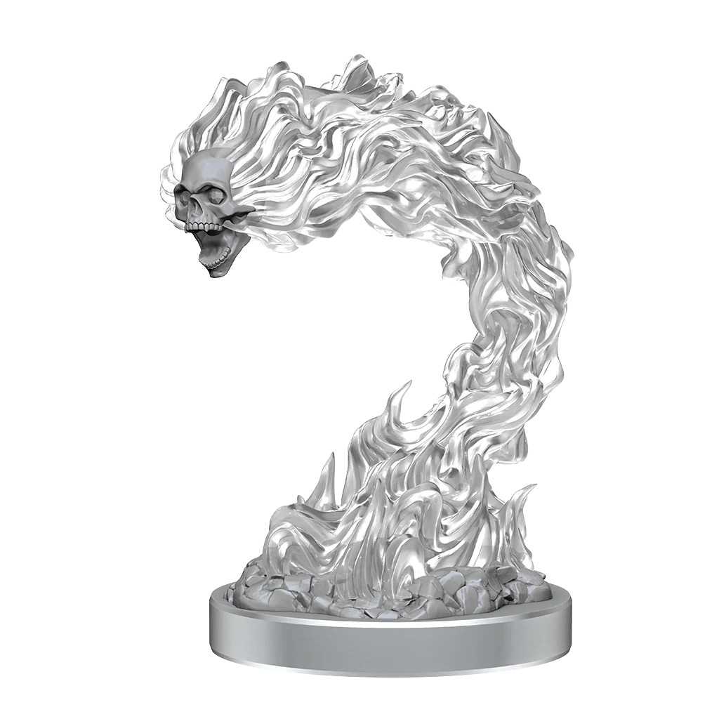 D&D Nolzur's Marvelous Miniatures: Dark Spellcaster & Flameskulls