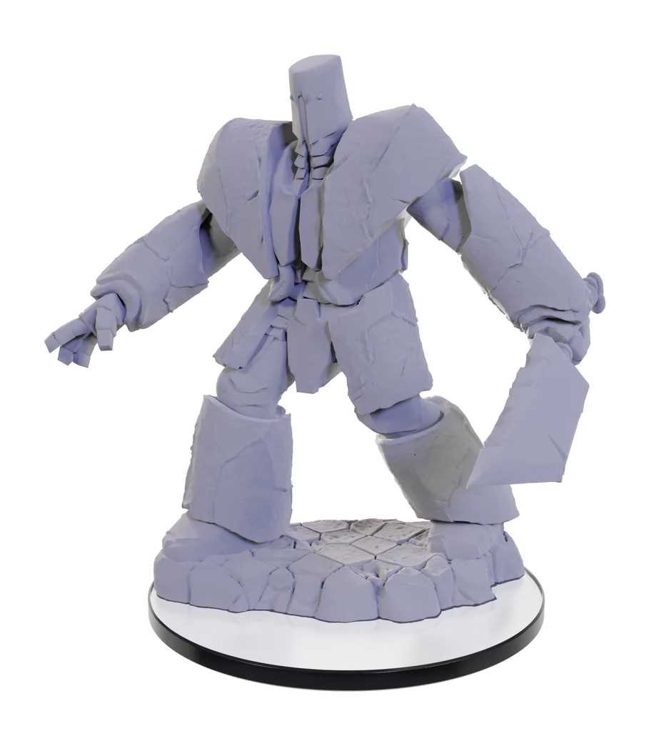 Critical Role Unpainted Miniatures: Cobalt Golem