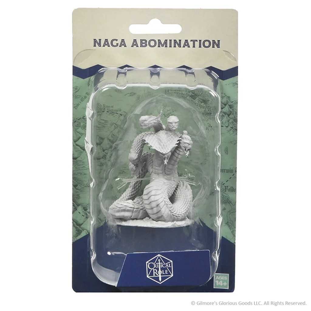 Critical Role Unpainted Miniatures: Naga Abomination