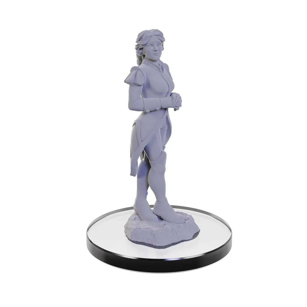 Critical Role Unpainted Miniatures: Percival & Cassandra De Rolo