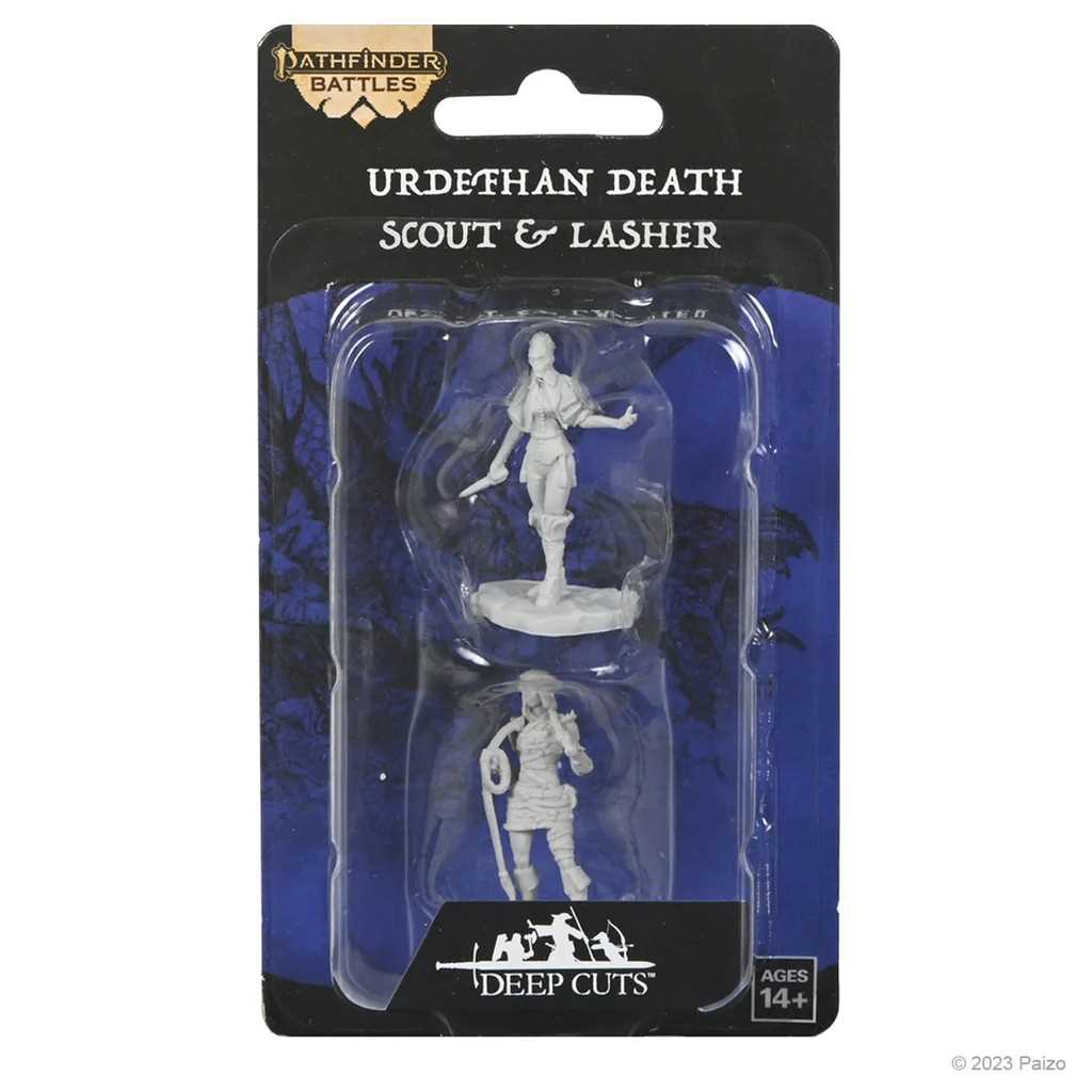 Pathfinder Deep Cuts Miniatures: Urdefhan Lasher & Death Scout
