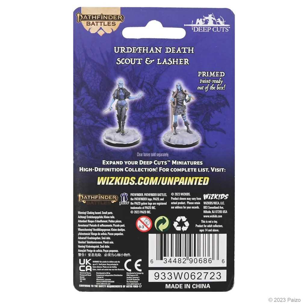 Pathfinder Deep Cuts Miniatures: Urdefhan Lasher & Death Scout