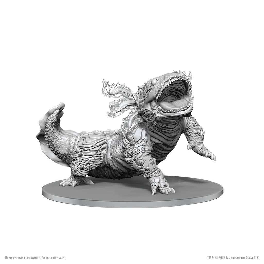 D&D Nolzur's Marvelous Unpainted Miniatures: Tlexolotl