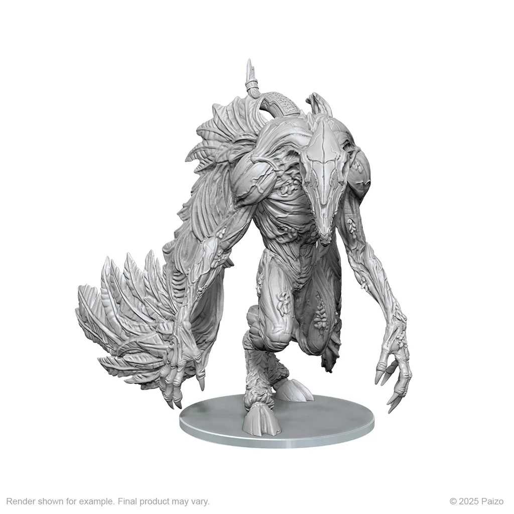 Pathfinder Battles Deep Cuts Unpainted Miniatures: Leukodaemon