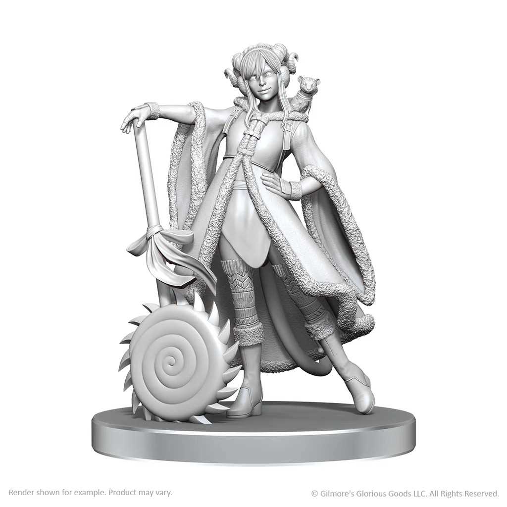 Critical Role Unpainted Miniatures: Jester Lavorre & Fjord Stone