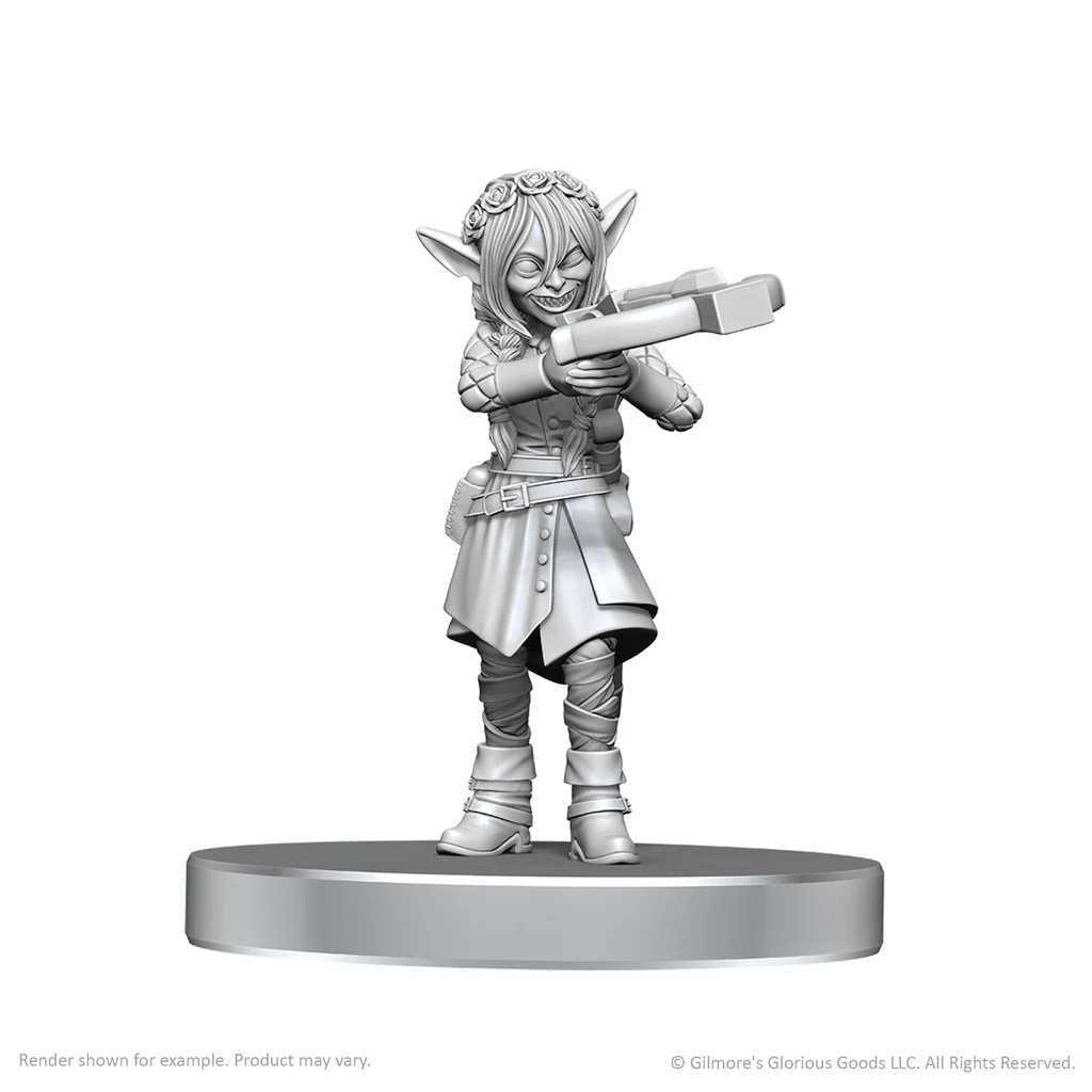 Critical Role Unpainted Miniatures: Veth Brenatto & Nott the Brave
