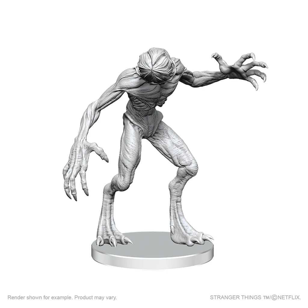 Stranger Things Unpainted Miniatures: Demogorgons