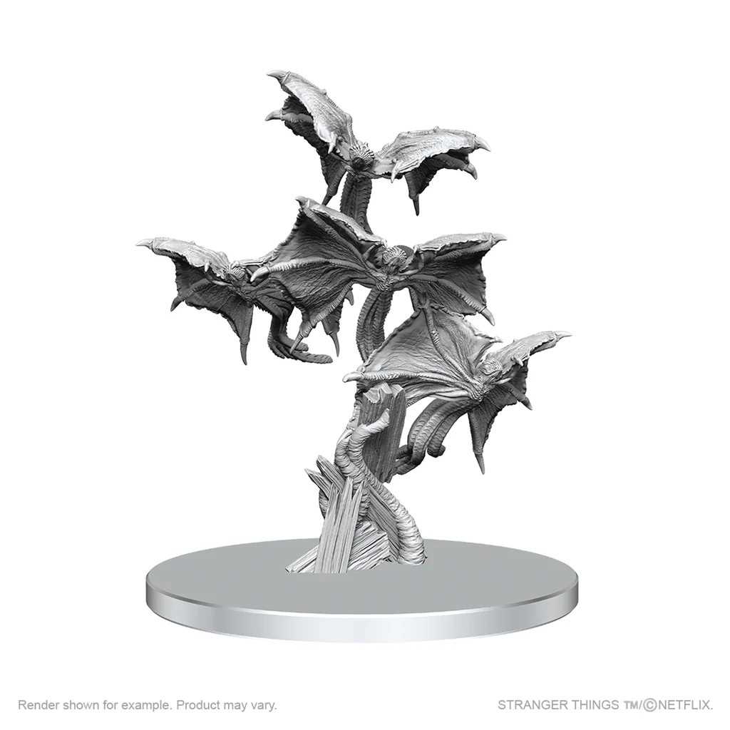 Stranger Things Unpainted Miniatures: Demobat Swarm