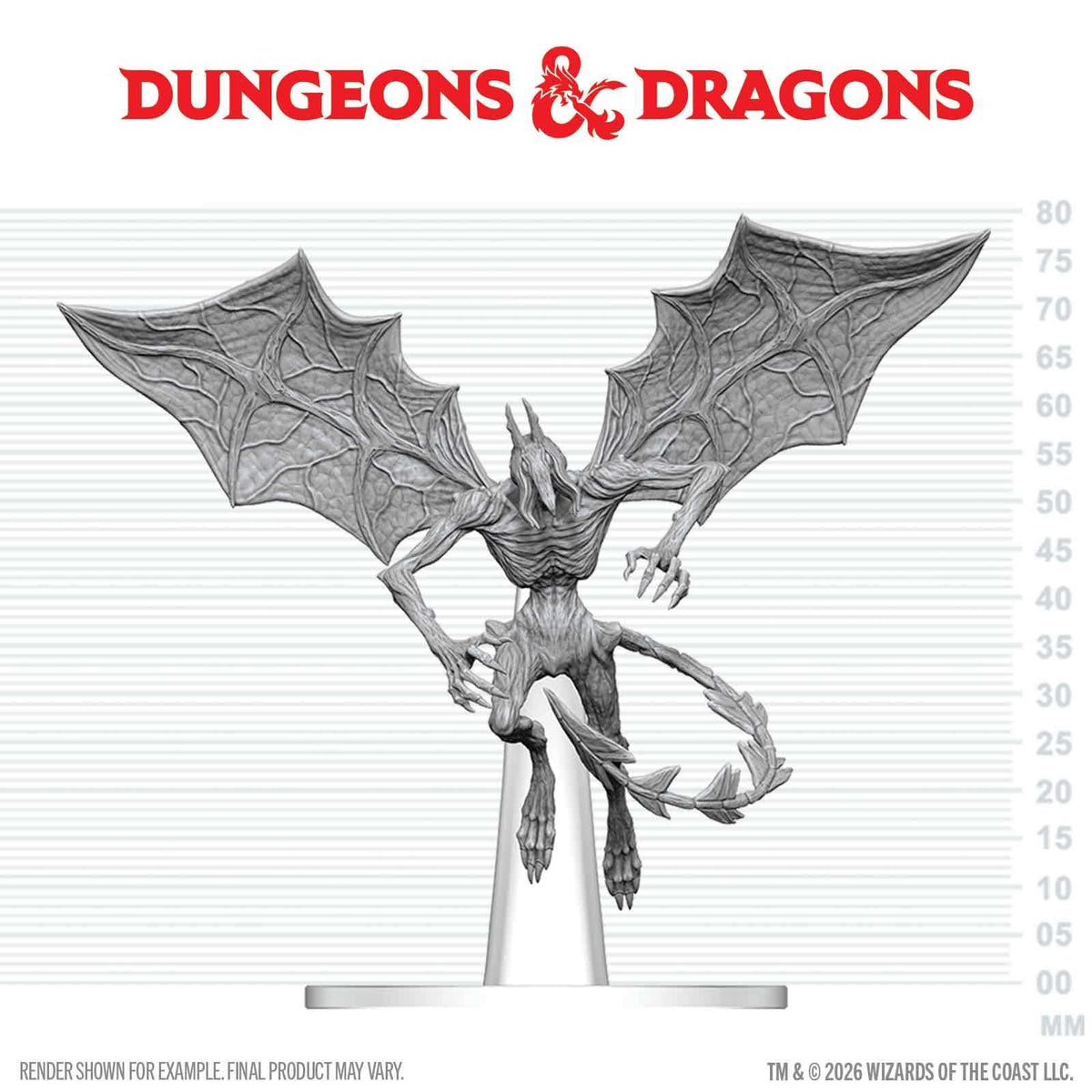 D&D Nolzur's Marvelous Unpainted Miniatures: Nightgaunt