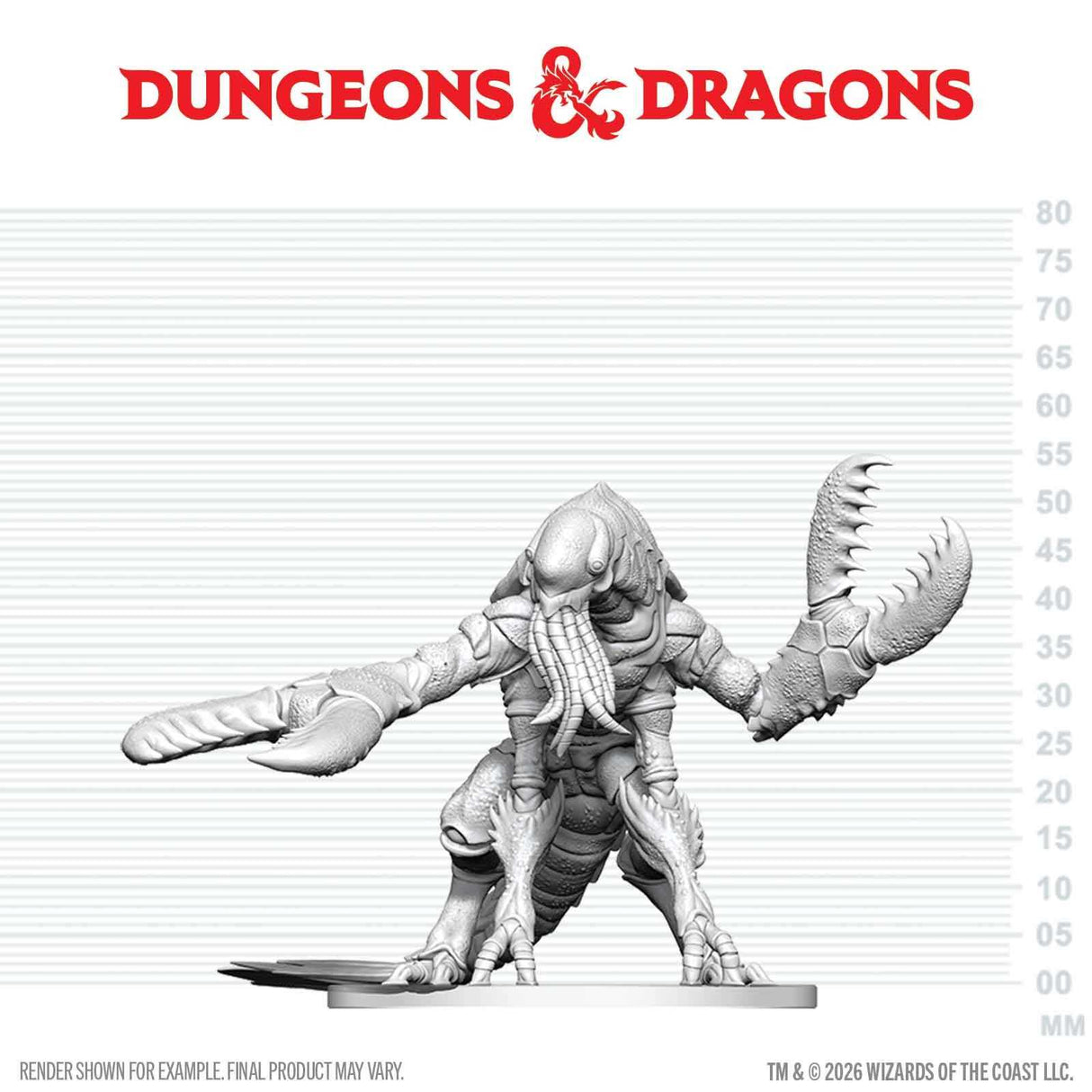 D&D Nolzur's Marvelous Miniatures: Chuul (W29)