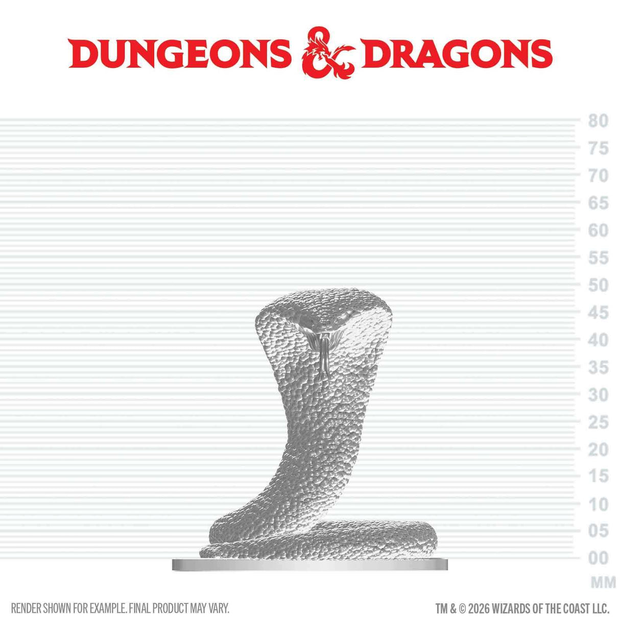 D&D Nolzur's Marvelous Miniatures: Polar Serpent (W29)