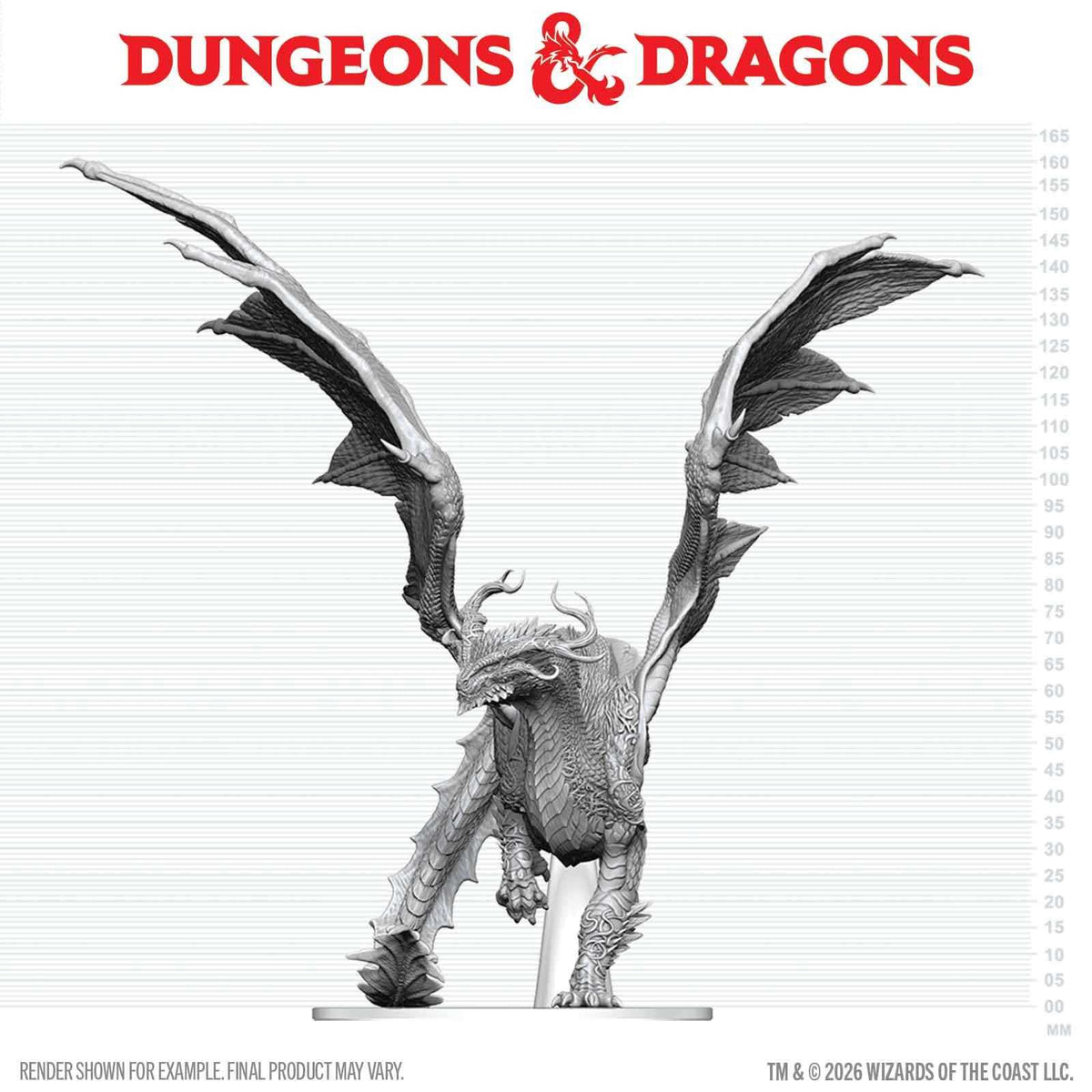 D&D Nolzur's Marvelous Unpainted Miniatures: Adult Spirit Dragon
