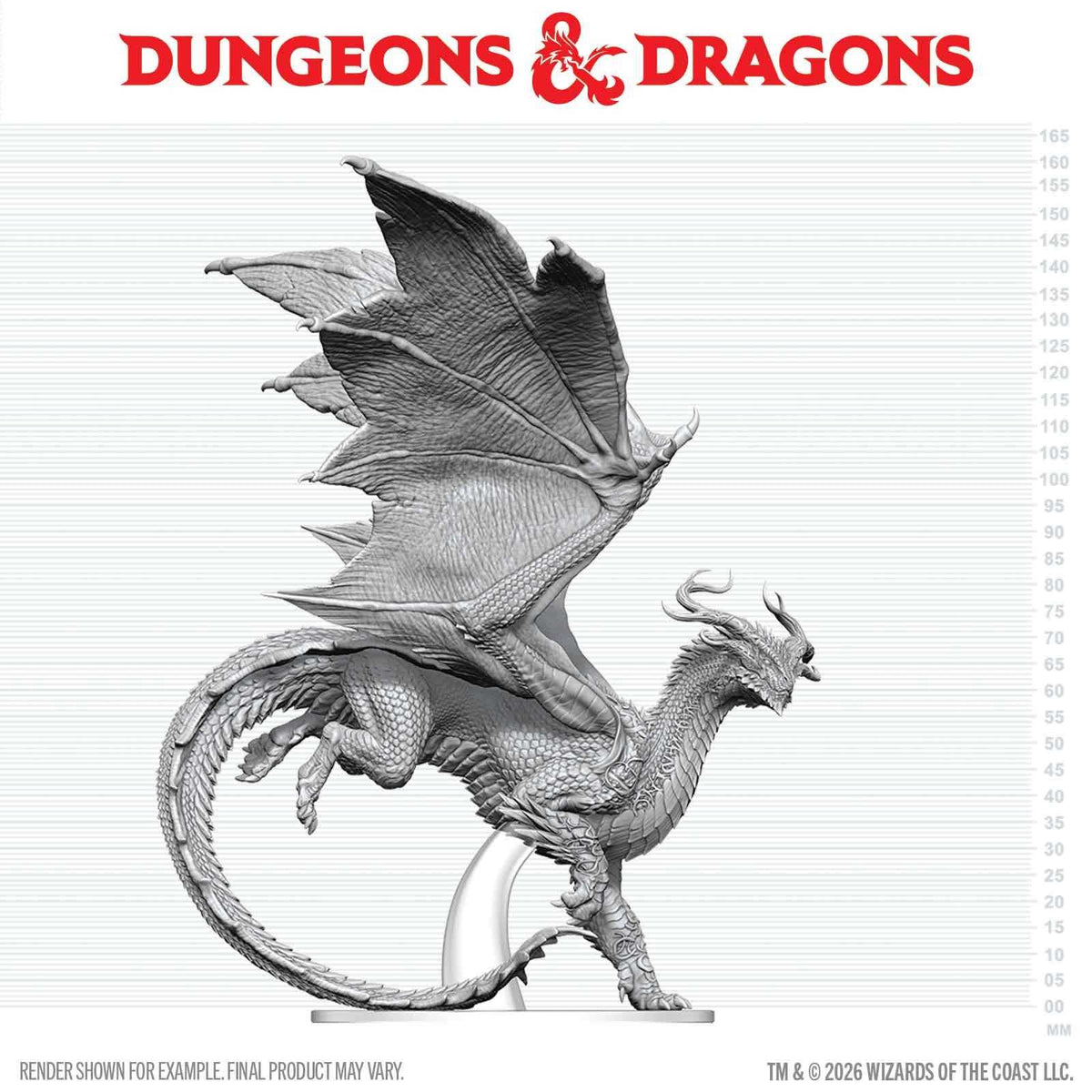 D&D Nolzur's Marvelous Unpainted Miniatures: Adult Spirit Dragon