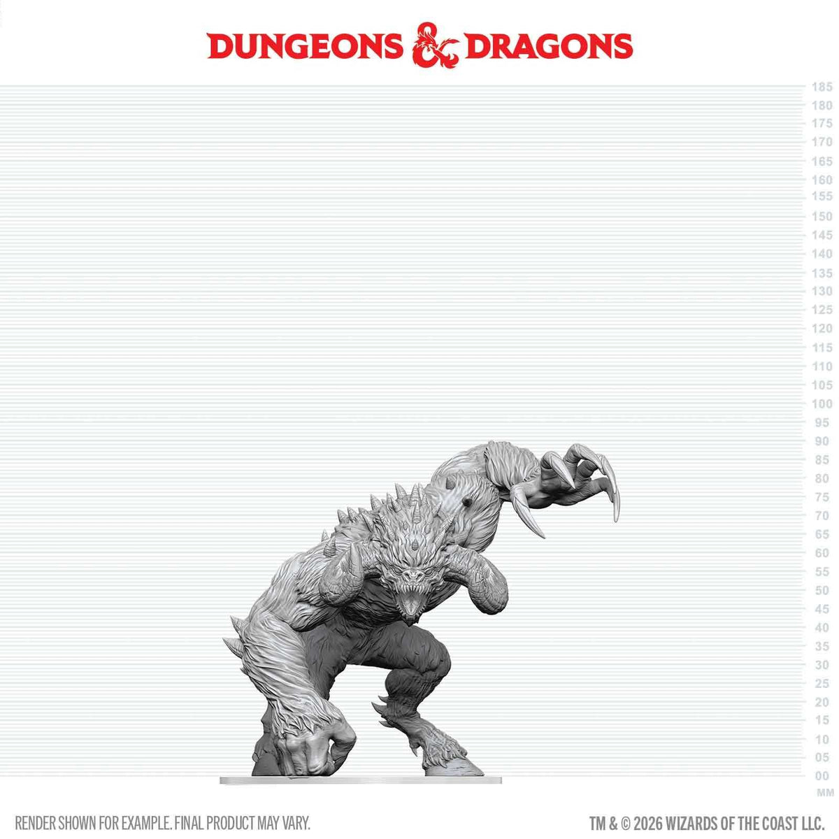 D&D Nolzur's Marvelous Unpainted Miniatures: Goristro