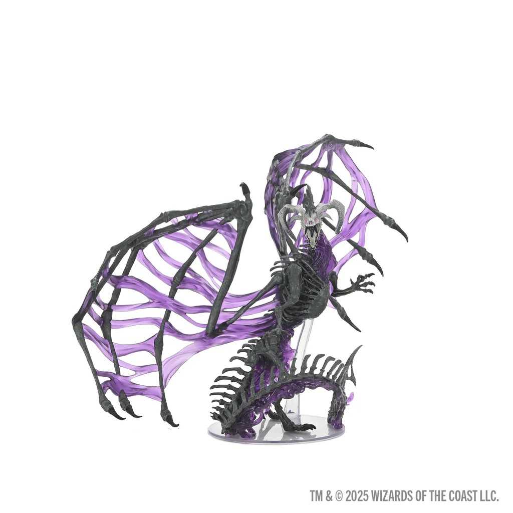 D&D Icons of the Realms: Black Dracolich Boxed Miniature