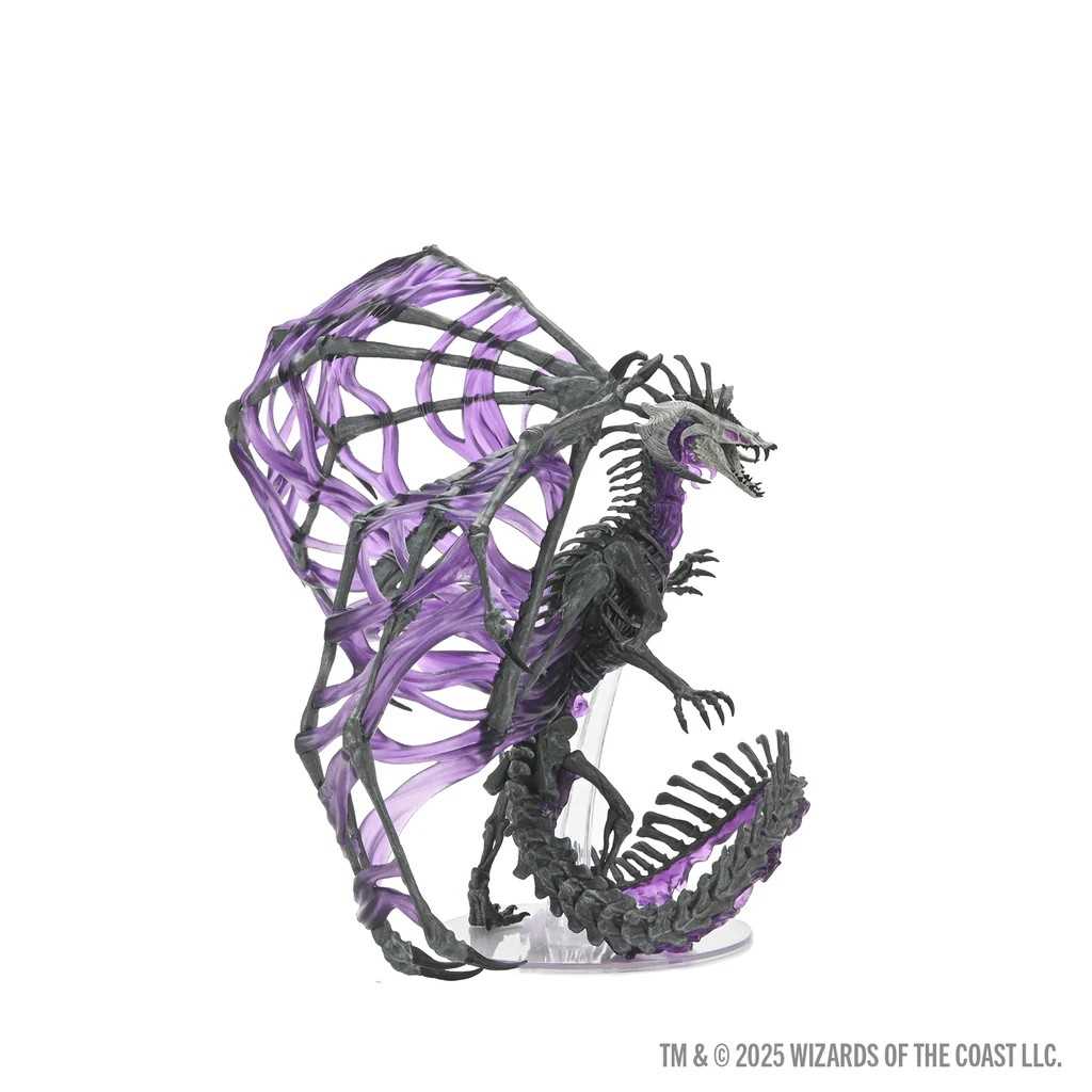 D&D Icons of the Realms: Black Dracolich Boxed Miniature