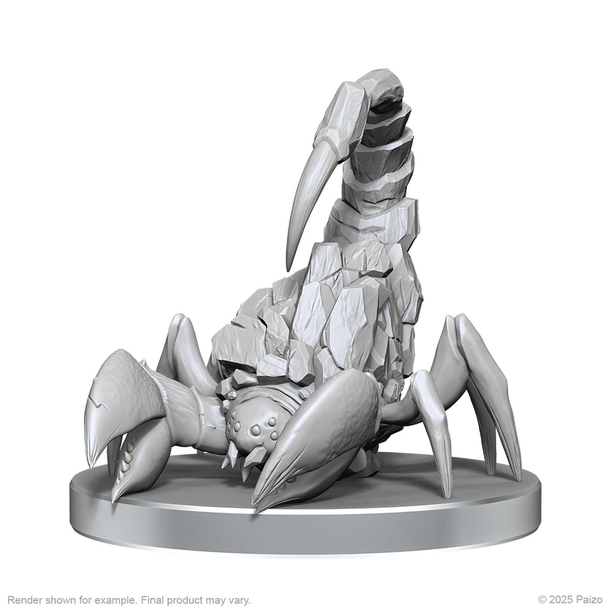Pathfinder Deep Cuts Unpainted Miniatures: Cave Scorpion & Hunting Spider (W26)