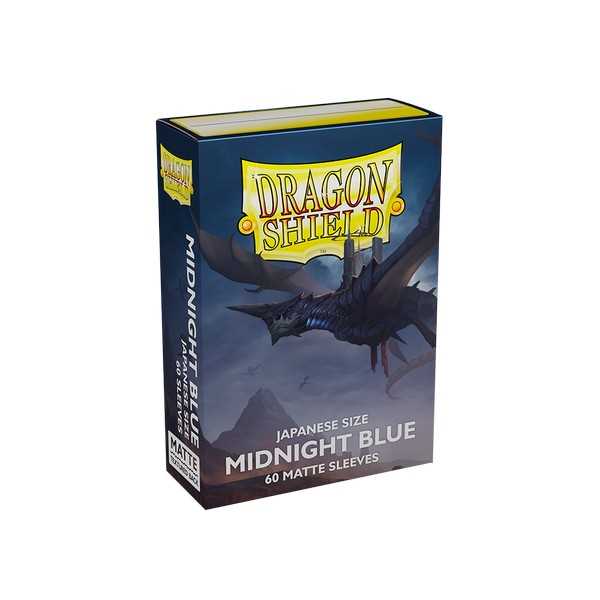 Dragon Shield Matte Sleeves Japanese Size- Midnight Blue (60)