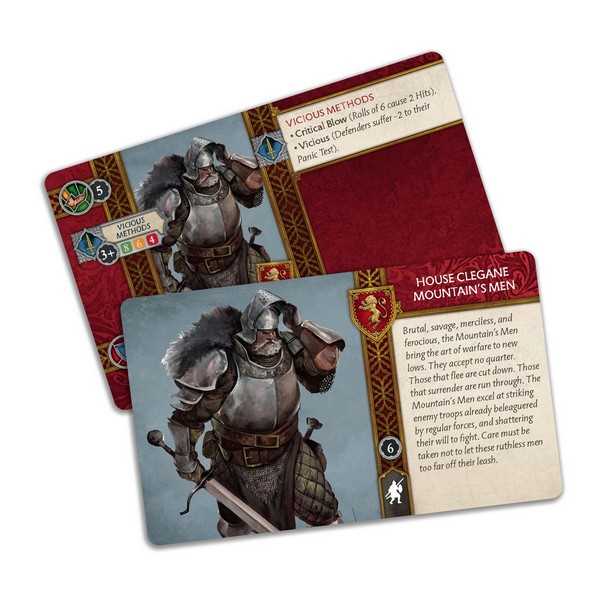 A Song of Ice & Fire: Tabletop Miniatures Game - Mountain's Men