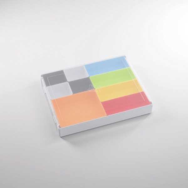 Gamegenic Token Silo - White / Multicolor