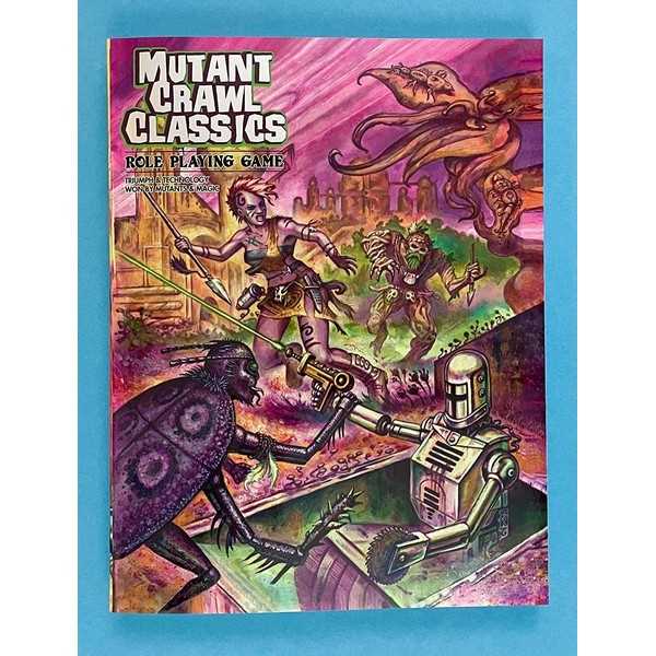 Mutant Crawl Classics Core Rulebook: Softcover Edition