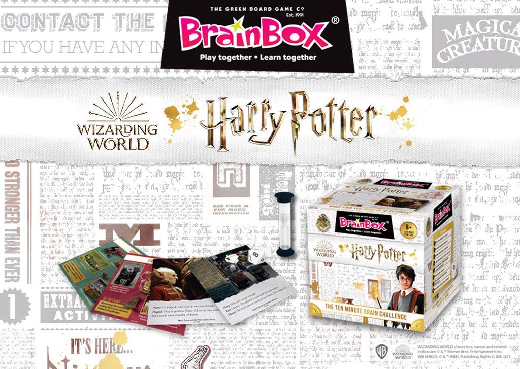 Asmodee Brainbox Jeu de société Harry Potter Asmodee Brainbox Jeu de société Harry Potter