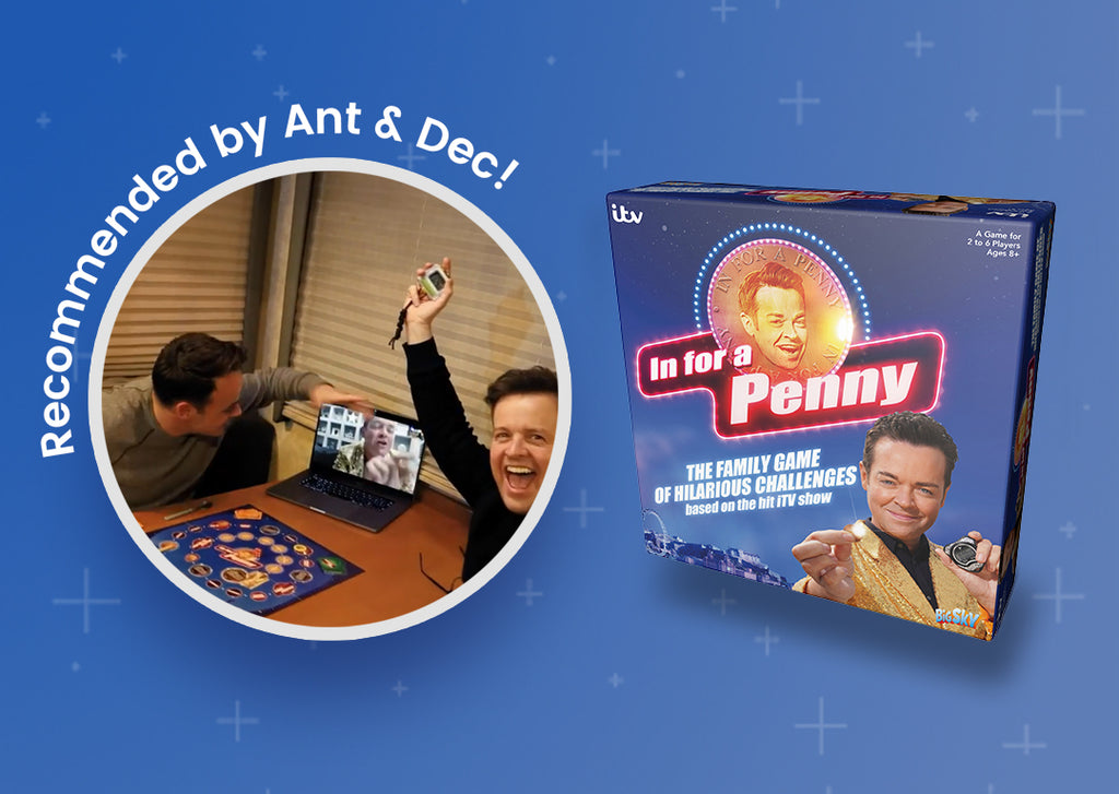 Ant and Dec unwrap In for a Penny board game