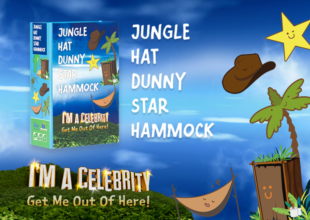 I’m a Celebrity – get me playing the new game of Jungle, Hat, Dunny, Star, Hammock!