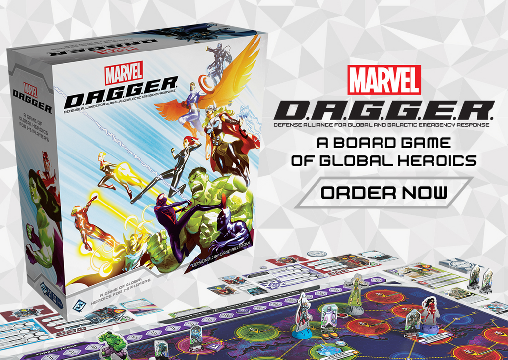 D.A.G.G.E.R.  A First Look at FFG’s Newest Marvel Board Game