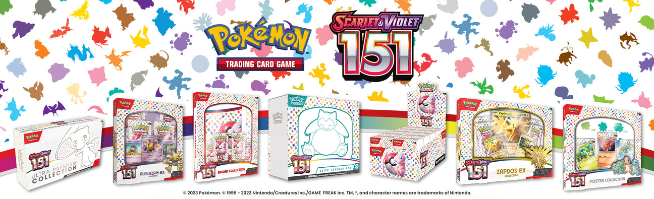 Pokémon TCG: Scarlet & Violet 3.5 – 151 - New Releases