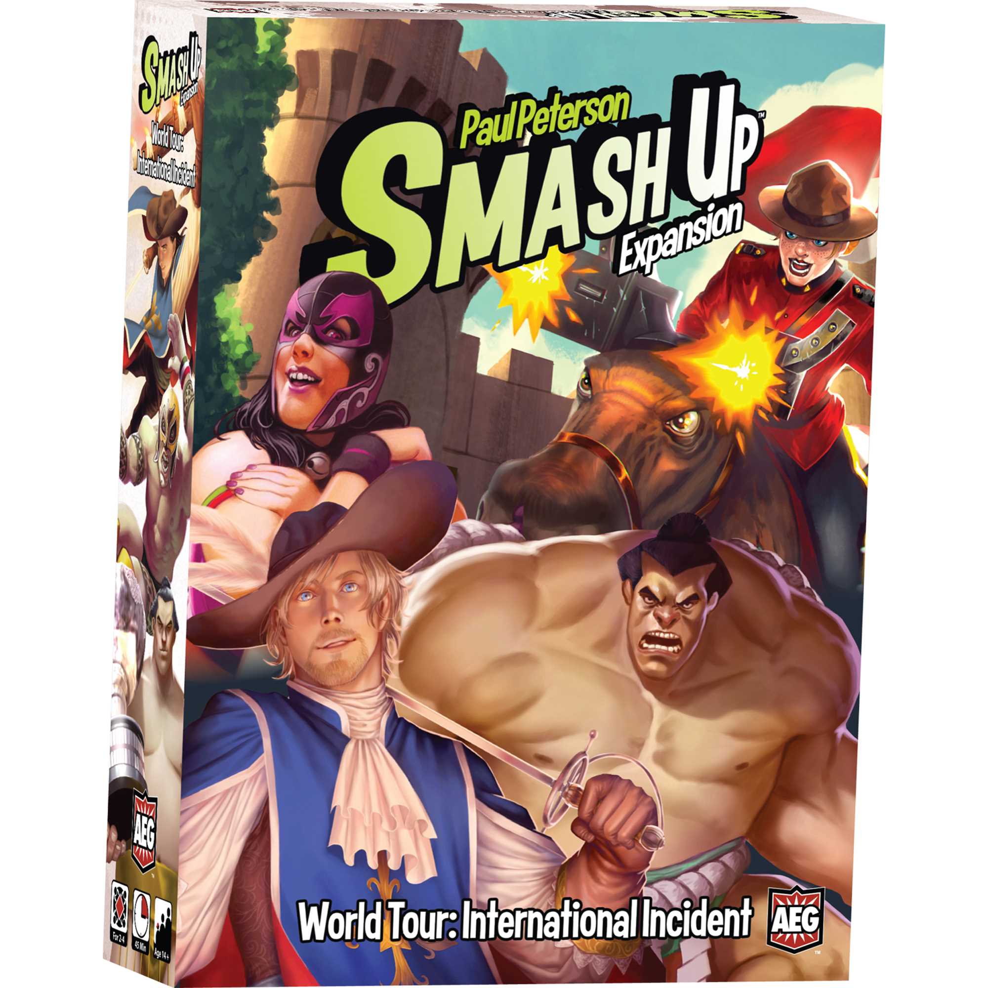 World Tour International Incident Smash Up -  Alderac Entertainment Group