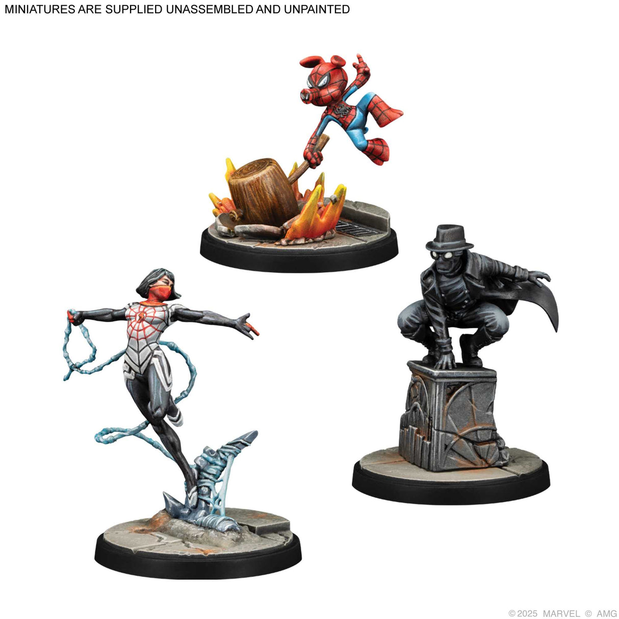 Marvel: Crisis Protocol - Silk, Spider-Ham & Spider-Noir