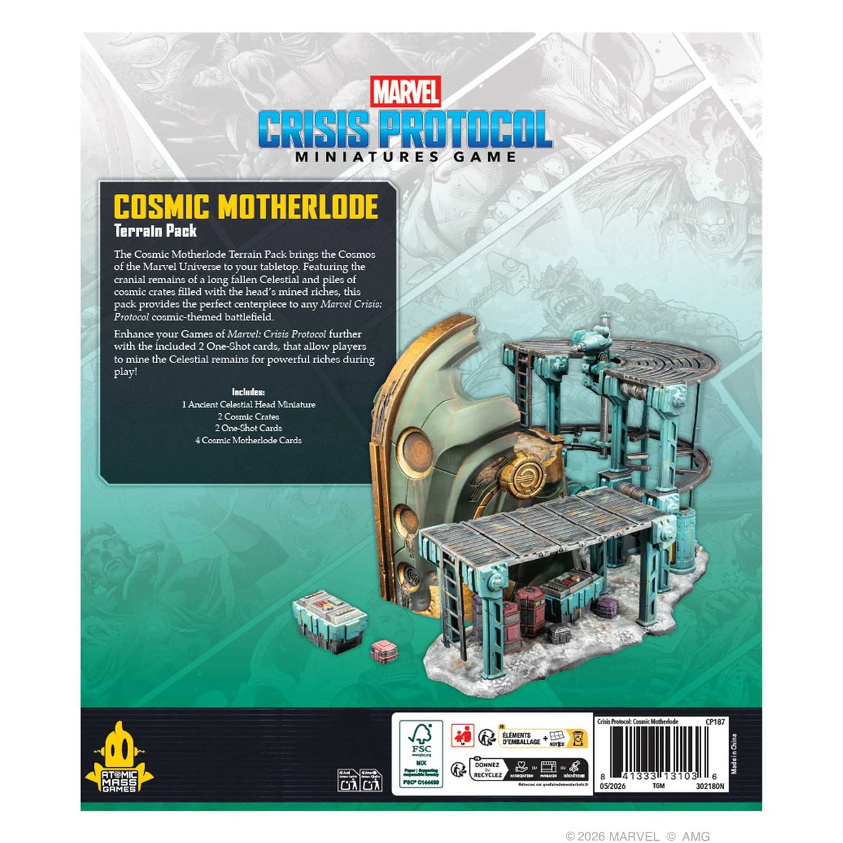 Marvel: Crisis Protocol Cosmic Motherlode Terrain Pack