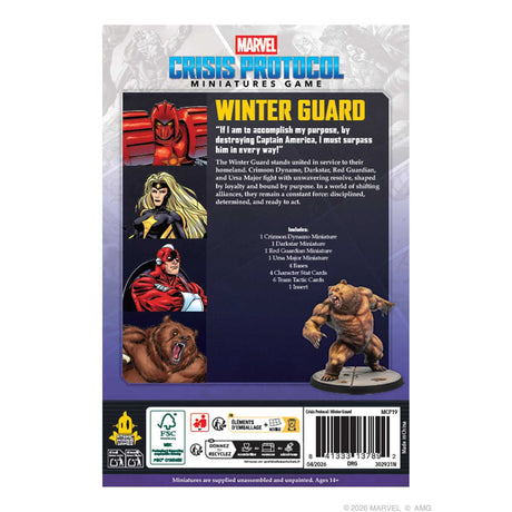 Marvel: Crisis Protocol - Winter Guard Affiliation Pack