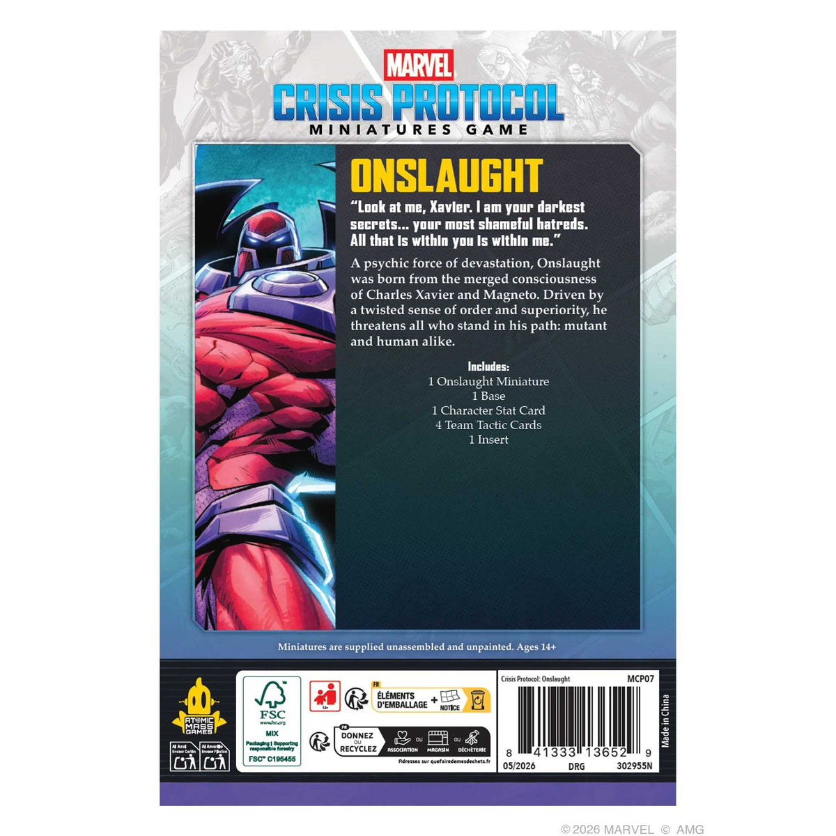 Marvel: Crisis Protocol - Onslaught Character Pack