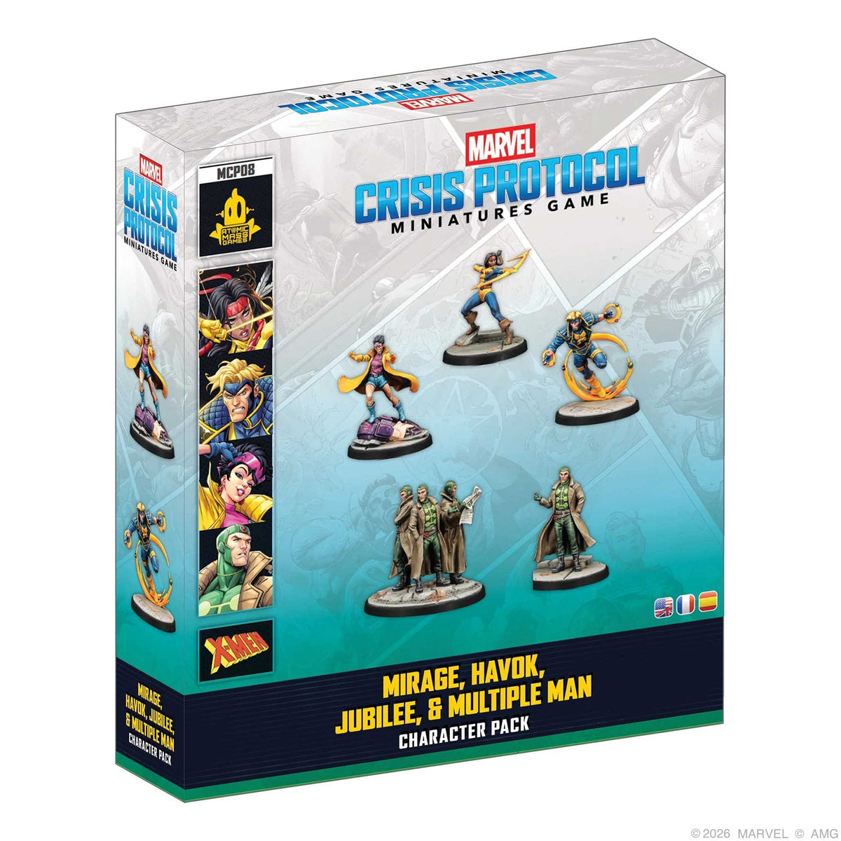 Marvel: Crisis Protocol - Dani Moonstar, Jubilee, Multiple Man and Havok