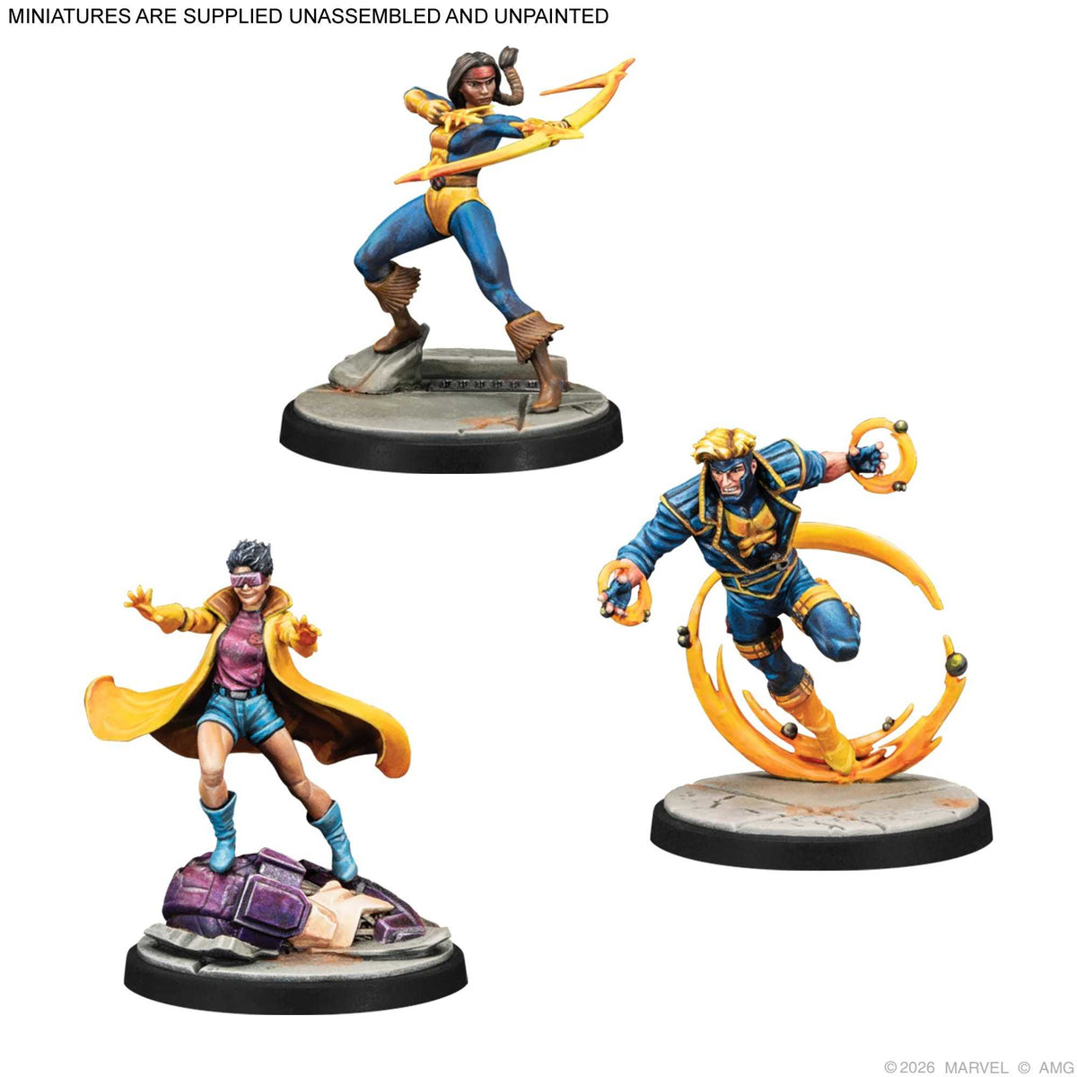 Marvel: Crisis Protocol - Dani Moonstar, Jubilee, Multiple Man and Havok