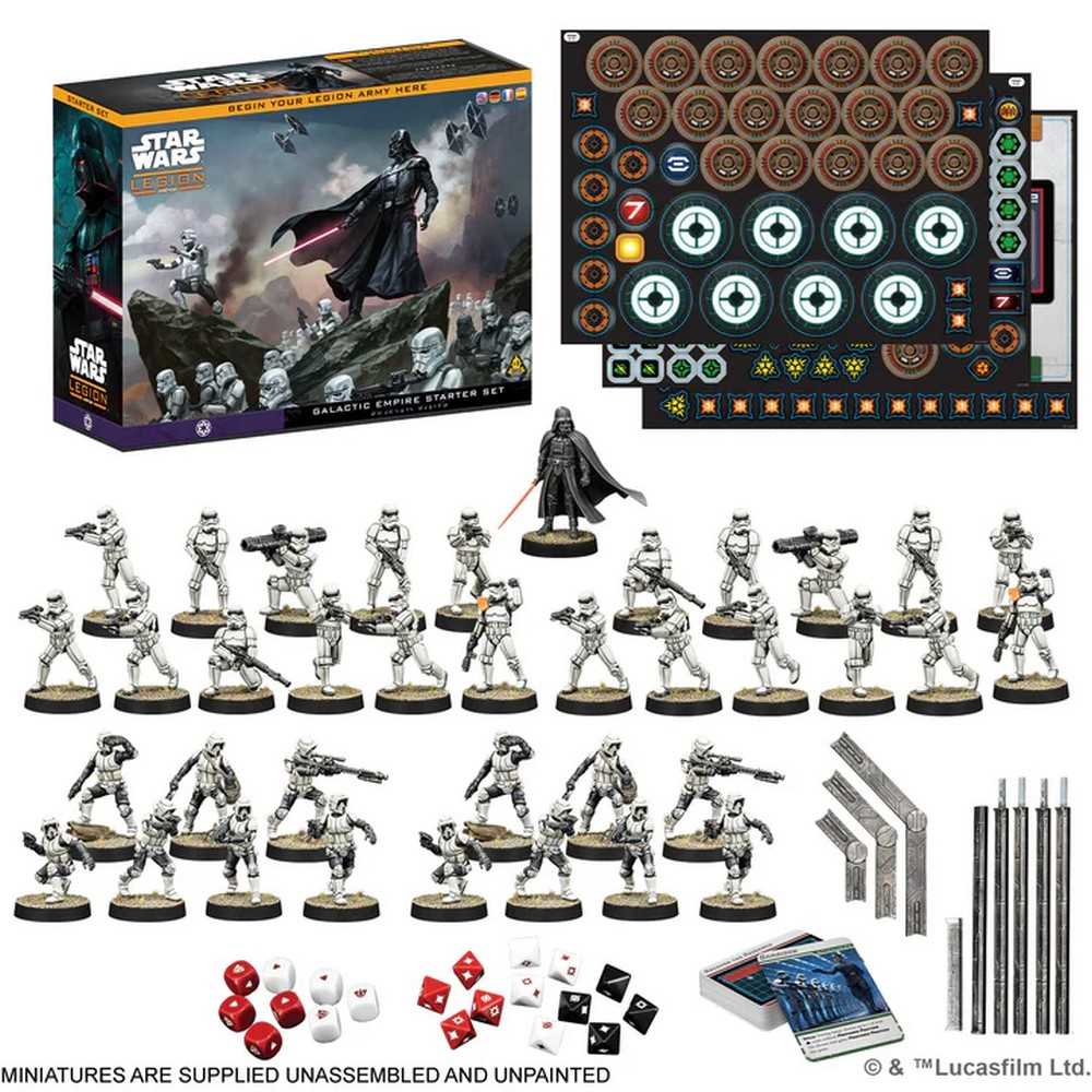 Star Wars: Legion - Galactic Empire Starter Set – Asmodee UK