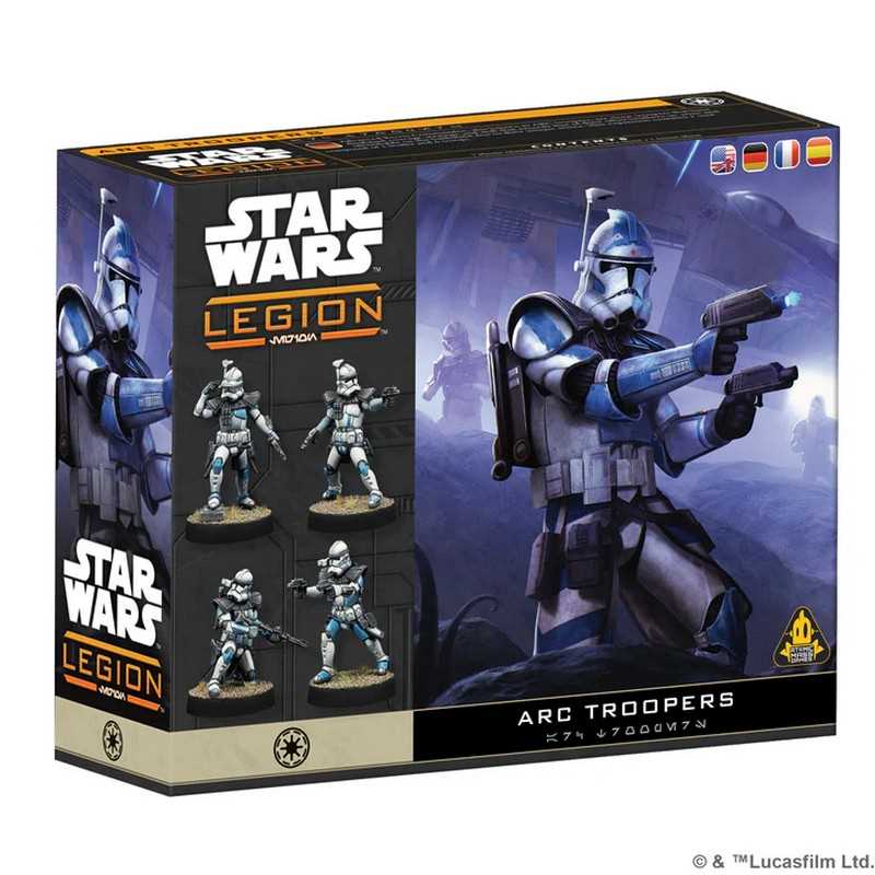 Atomic Mass Games Star Wars Legion: Rebels - Captain Han Solo and Commander Skywalker on