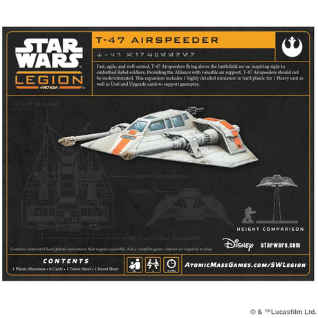 Star Wars: Legion T-47 Airspeeder