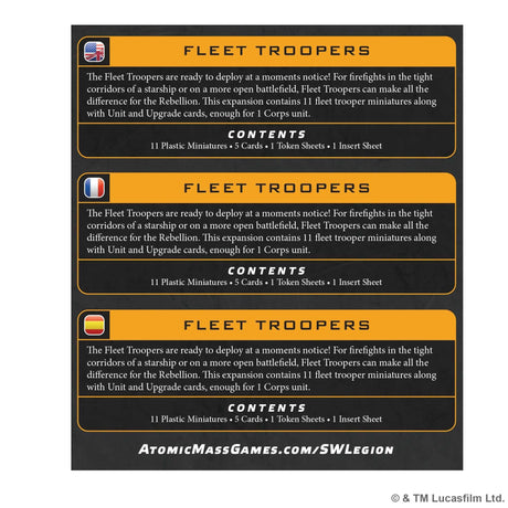 Star Wars: Legion - Fleet Troopers