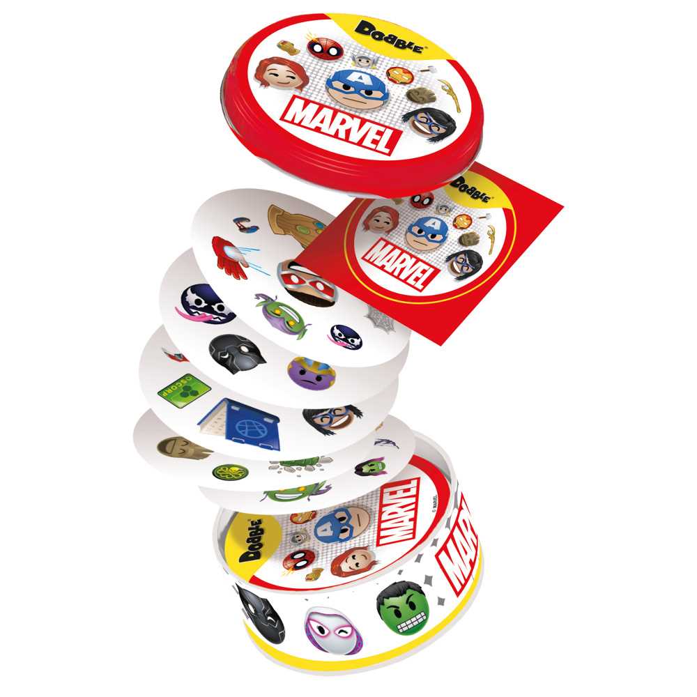 Asmodee Dobble Marvel Emoji gioco 8277 Asmodee Dobble Marvel Emoji gioco 8277